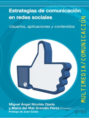 cover image of Estrategias de comunicación en redes sociales